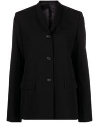 TOTEME - Wool Single-Breasted Jacket - Lyst
