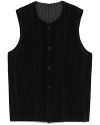 Homme Plissé Issey Miyake - Tailored Pleats Vest - Lyst