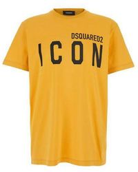 DSquared² - Classic 100% Cotton T-Shirt - Lyst
