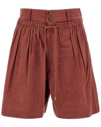 Isabel Marant - 'Ingrid' Bermuda Shorts - Lyst