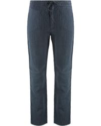 120% Lino - Linen Trousers - Lyst