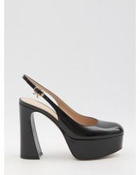 Gianvito Rossi - Bessie Slingback Pumps - Lyst