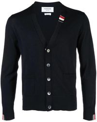 Thom Browne - Wool Cardigan - Lyst