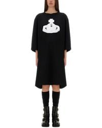 Vivienne Westwood - Halftone Orb Isla" T-Shirt Dress - Lyst