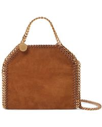 Stella McCartney - Tiny Falabella Suede Bag - Lyst