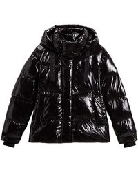 Woolrich - Glossy Duck Down Parka Coat - Lyst