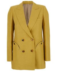 Blazé Milano - Midday Sun' Double-Breasted Jacket - Lyst