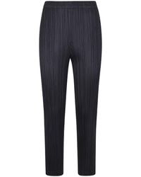 Pleats Please Issey Miyake - Thicker Bottoms 1 Trousers Regular Leg - Lyst
