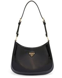 Prada - Cleo Patent-Leather Shoulder Bag - Lyst