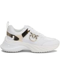 Pinko - And Leather Ariel Sneakers - Lyst