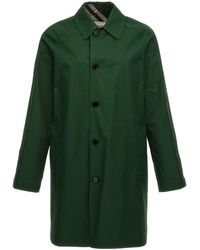 Burberry - Ered Reversible Checkered Gabardine Midi - Lyst