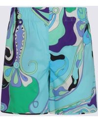 Emilio Pucci - Cotton Shorts - Lyst