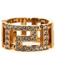 Versace - 'La Greca' Ring - Lyst