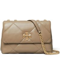 Tory Burch - Kira Diamond Leather Shoulder Bag - Lyst