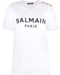 Balmain - T-Shirt - Lyst