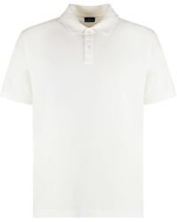 Paul & Shark - Short Sleeve Cotton Polo Shirt - Lyst