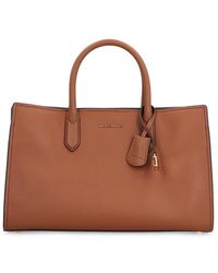 Michael Kors - Scarlett Media Leather Handbag - Lyst