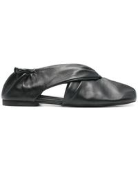 Alohas - Alaula Leather Ballet Flats Shoes - Lyst