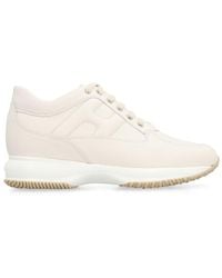 Hogan - Interactive Leather Sneakers - Lyst