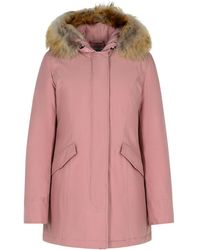 Woolrich - 'Artic' Cotton Blend Parka - Lyst