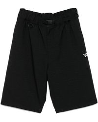 Y-3 - Belted Waist Sport Uniform Shorts - Lyst