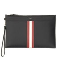 Bally - Pouch With Logo - Lyst