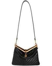 Etro - Shoulder Bag Vela S Woven Leather - Lyst