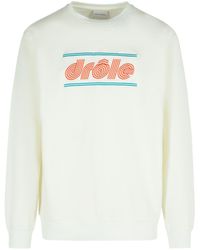 Drole de Monsieur - 'Tennis' Cotton Sweatshirt - Lyst
