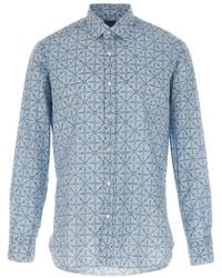 Barba Napoli - 'Vintage Shirt' Shirt - Lyst