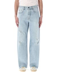 Golden Goose - Morgan Wide Leg Jeans - Lyst