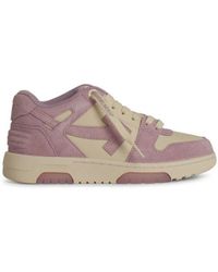 Off-White c/o Virgil Abloh - '0.0.0' Lilac Suede Sneakers - Lyst