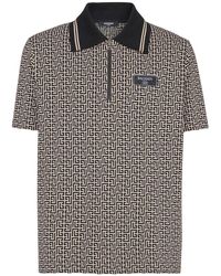 Balmain - Polo With Monogram - Lyst
