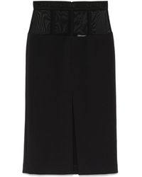 Elisabetta Franchi - Midi Skirt - Lyst