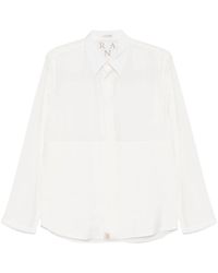 RANRA - Maker Gauze Modal Poly Classic Shirt - Lyst