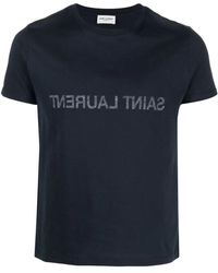 Saint Laurent - Reverse T-Shirt - Lyst