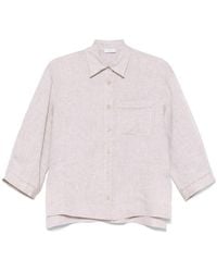 Peserico - Linen Shirt - Lyst