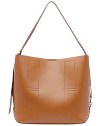 Hogan - Cognac Calf Leather Shoulder Bag - Lyst