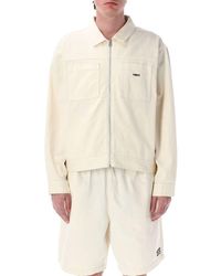 Obey - Icon Hardwork Zip Denim Jacket - Lyst