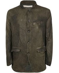 Giorgio Brato - Veg Lamb Leather 5 Buttons Blazer - Lyst