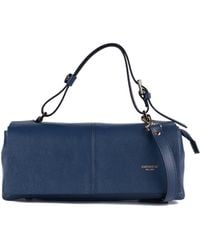 Avenue - Grained Leather Baguette Bag - Lyst
