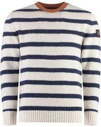 Paul & Shark - Wool-Blend Crew-Neck Sweater - Lyst