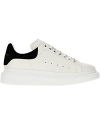 McQueen - Oversized Leather Sneakers - Lyst