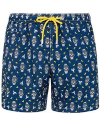 Mc2 Saint Barth - Lighting Micro Fantasy Ultralight Swim Short - Lyst