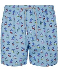 Mc2 Saint Barth - Lighting Micro Fantasy Ultralight Swim Short - Lyst