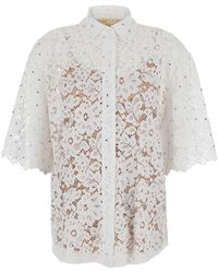Michael Kors - Beaded Shirt - Lyst