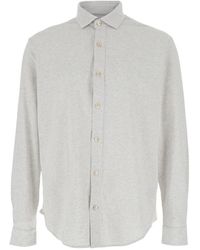 Eleventy - Shirt With Classic Collar - Lyst