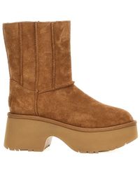 UGG - 'Classic Twin Seam New Heights' Ankle Boots - Lyst