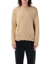 Marni - Broken Crewneck Knit - Lyst