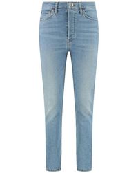 RE/DONE - 90S High-Rise Skinny-Fit Jeans - Lyst