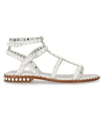 Ash - Precious Bis Flat Sandal - Lyst